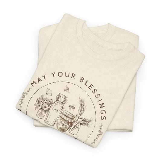 Milk & Honey Numbers 14:8 Tee, Inspirational T-Shirt, Gift for Her, Spiritual Apparel, Everyday Comfort, Motivational Shirt