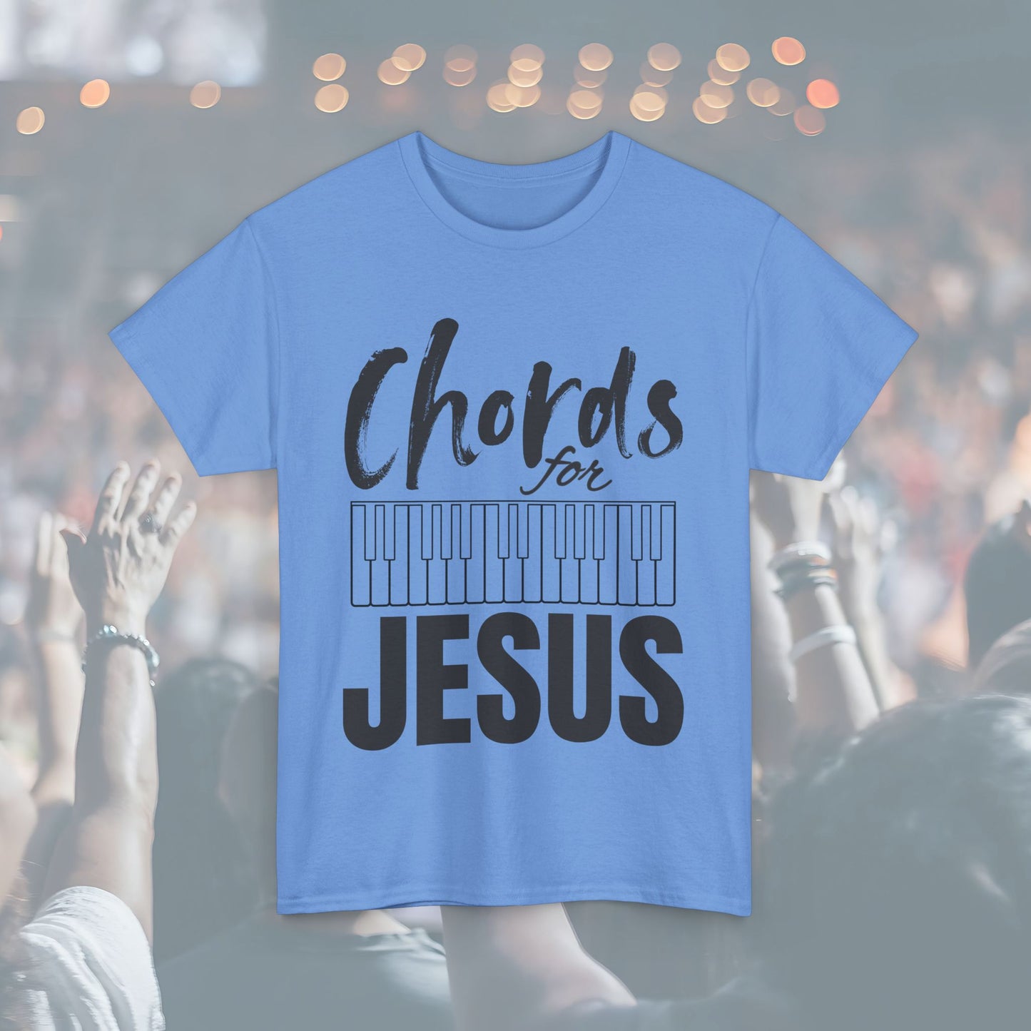 Chords for Jesus Unisex Tee | Perfect for Musicians, Youth Groups, Church Events, Christian Gifts, and Casual Wear