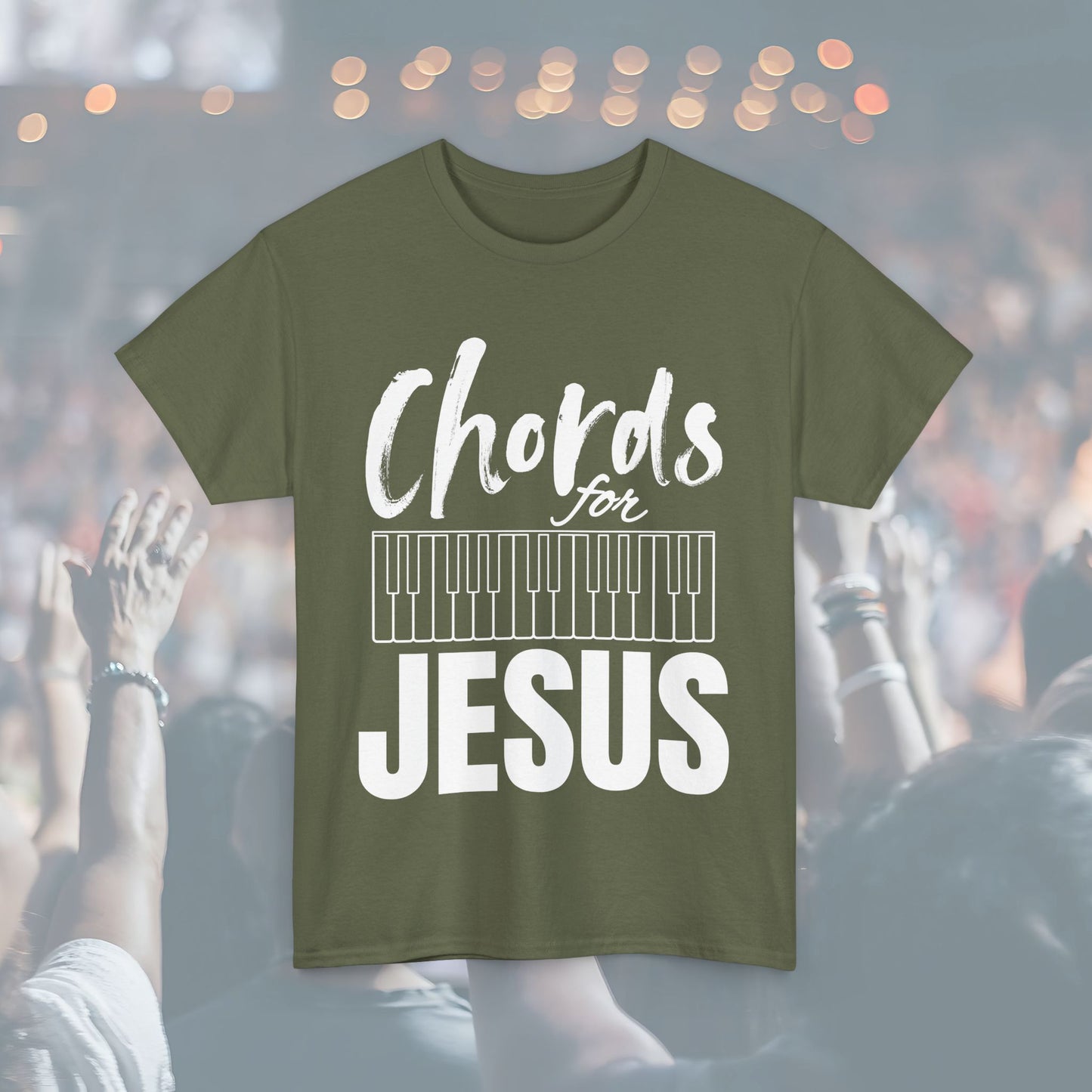 Chords for Jesus Unisex Tee | Perfect for Musicians, Youth Groups, Church Events, Christian Gifts, and Casual Wear
